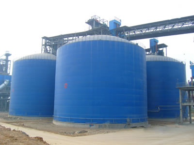 广灵水泥钢板库改造