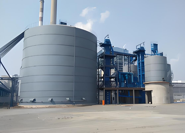 广灵1万吨钢板仓